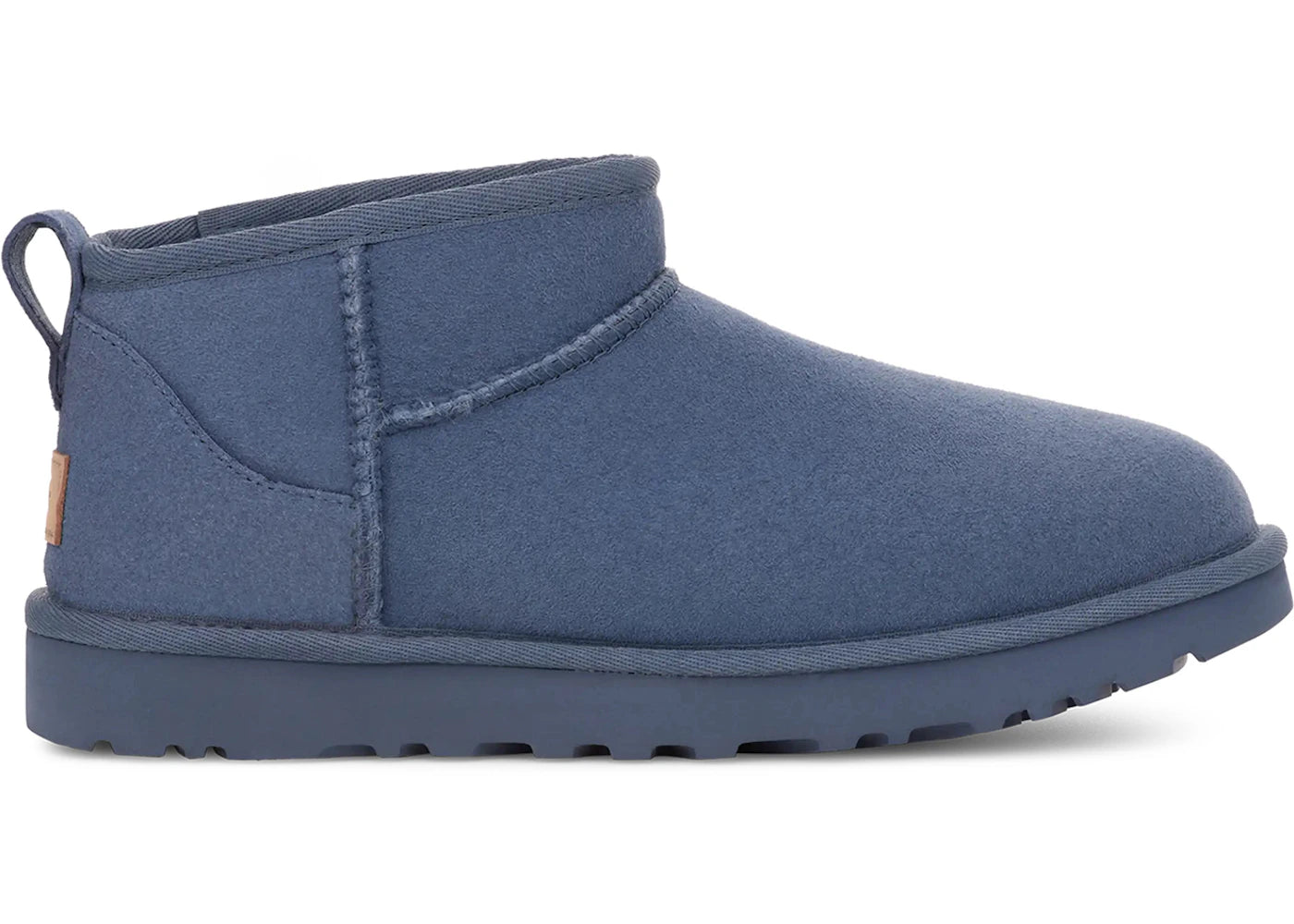 ugg classic ultra mini boot desert blue (women's)