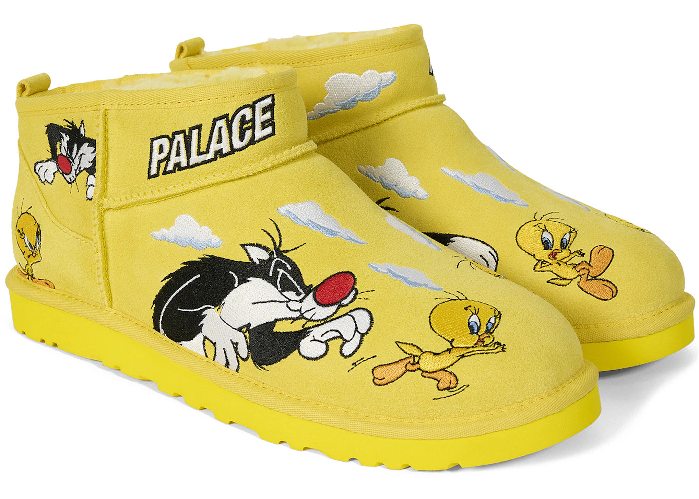 Ugg Classic Ultra Mini Boot Palace X Looney Tunes Yellow – Kicks 