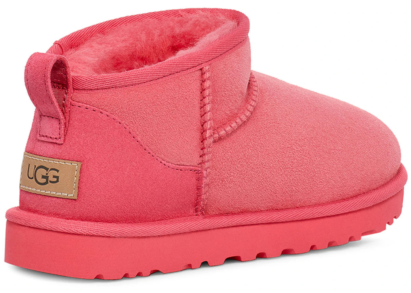ugg classic ultra mini boot pink glow (women's)