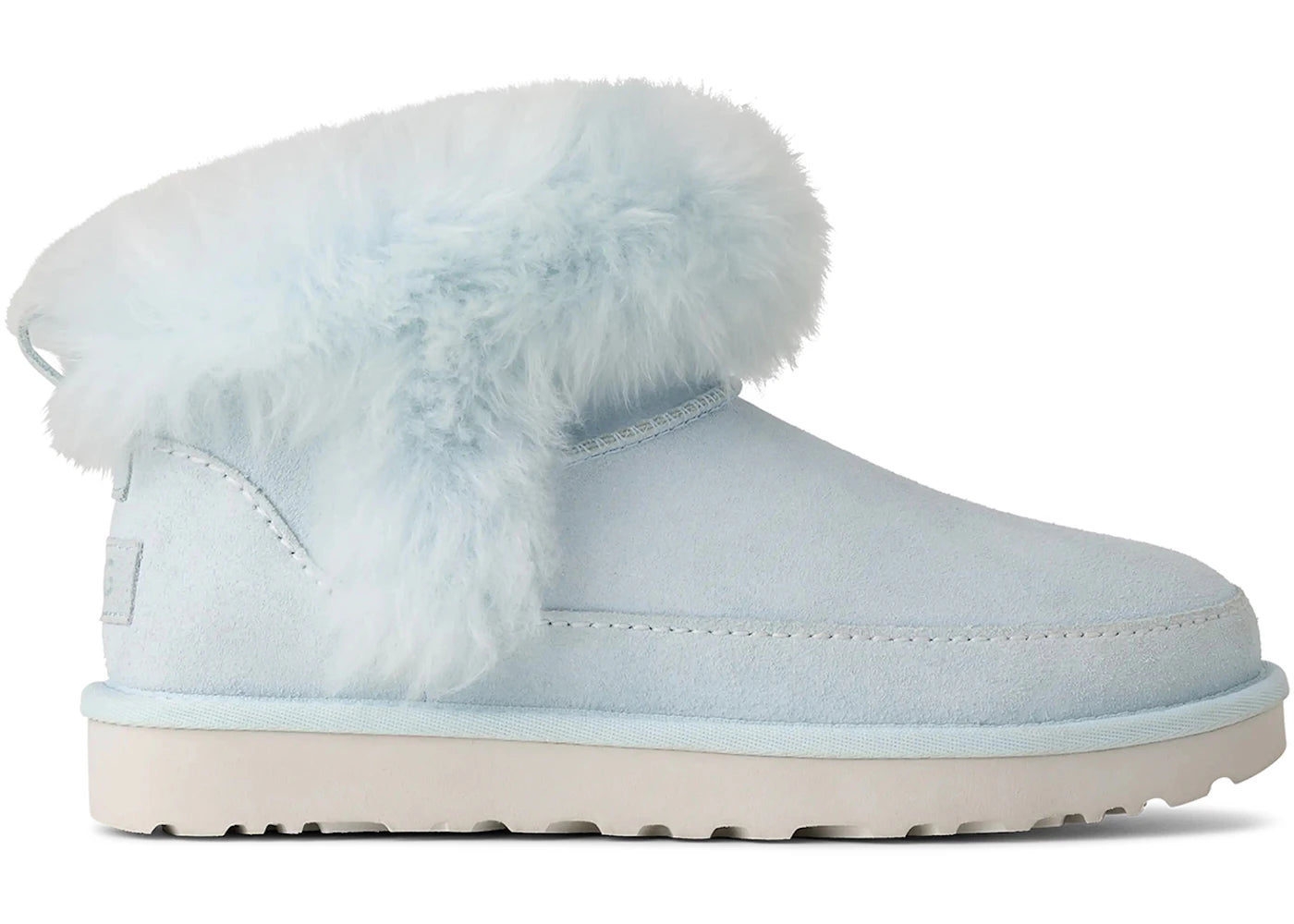 ugg classic ultra mini chalet boot reef blue (women's)
