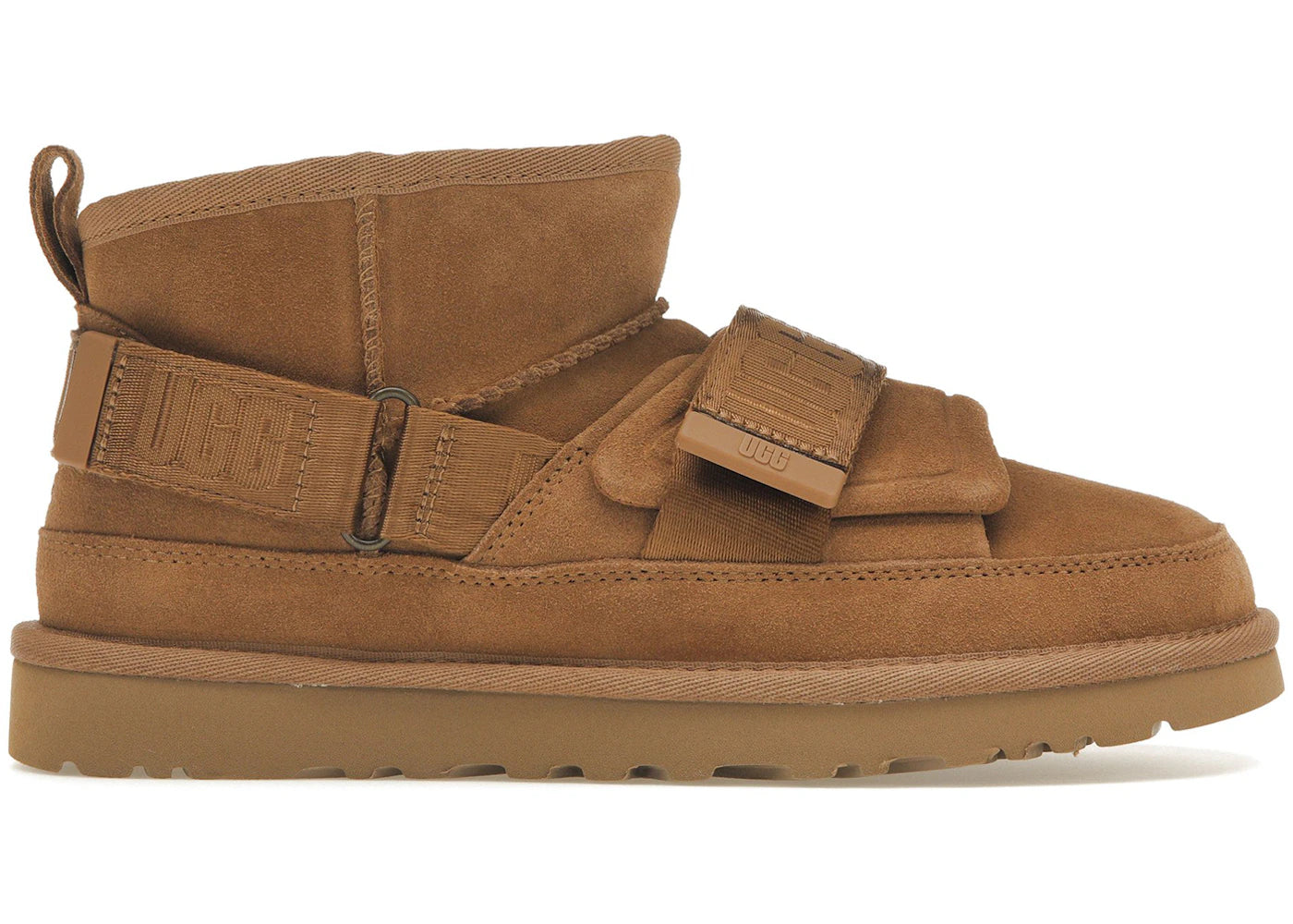 ugg classic ultra mini hybrid boot chestnut (women's)