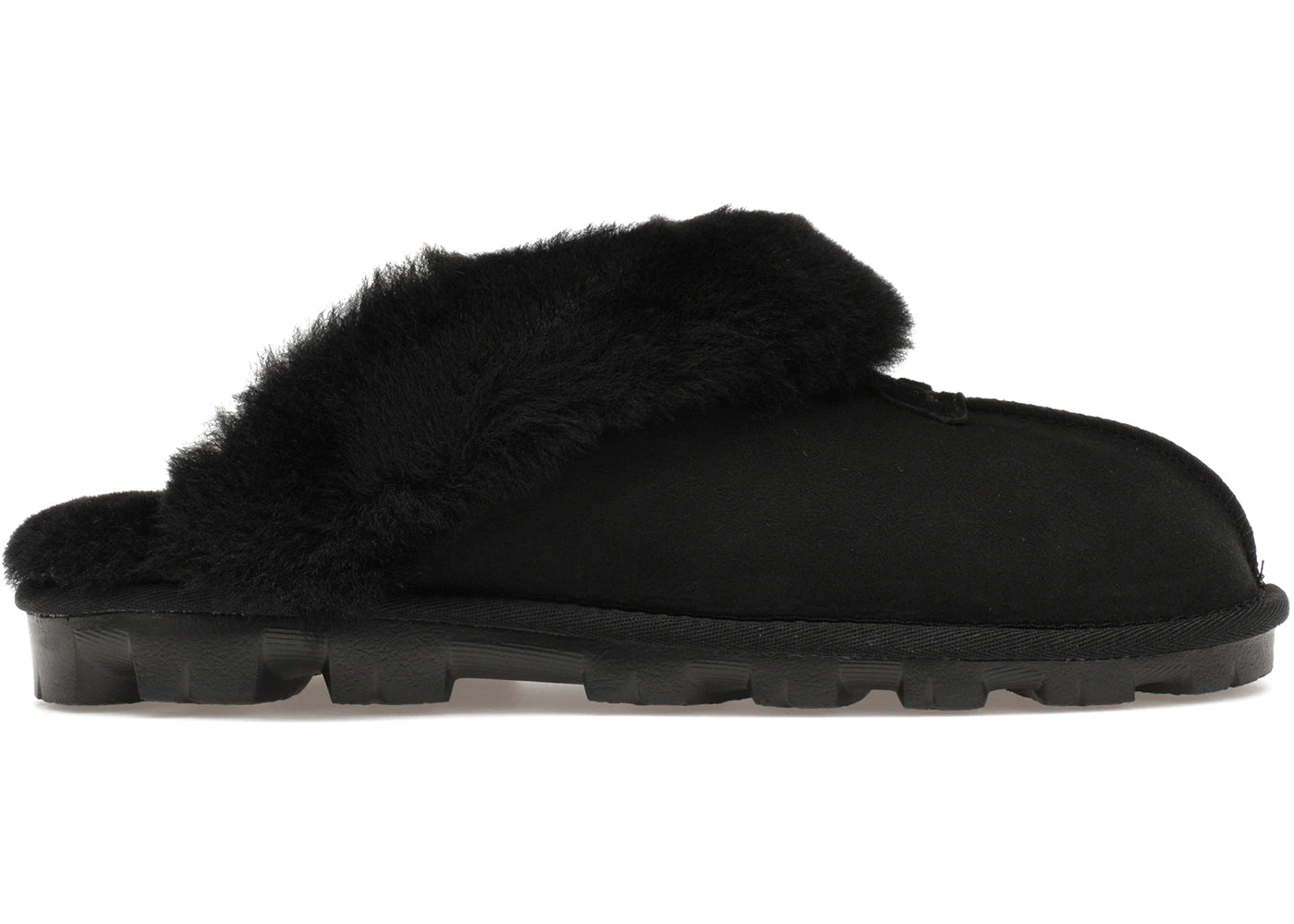 ugg coquette slipper black (women's)