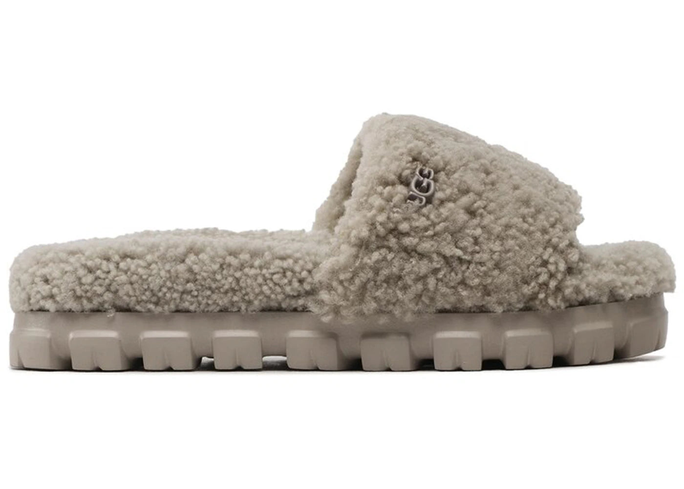 ugg cozetta curly slide goat (women's)