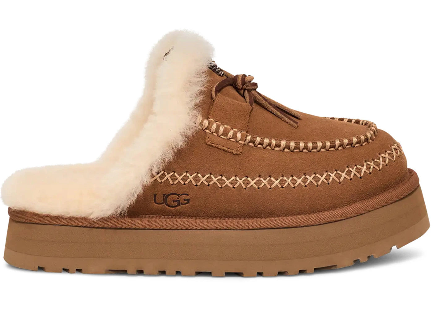 ugg disquette alpine slipper chestnut (women's)