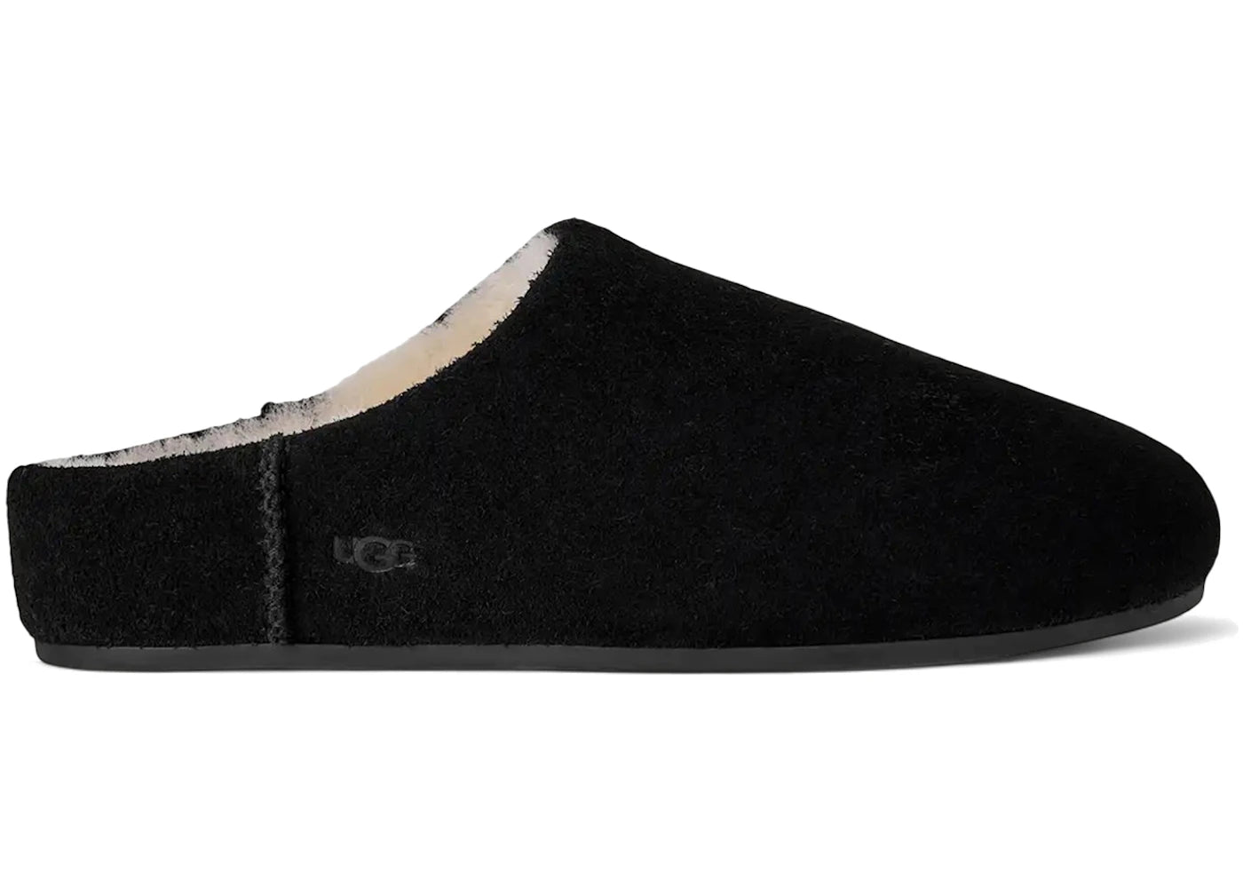 ugg elea slip-on slipper black (women's)