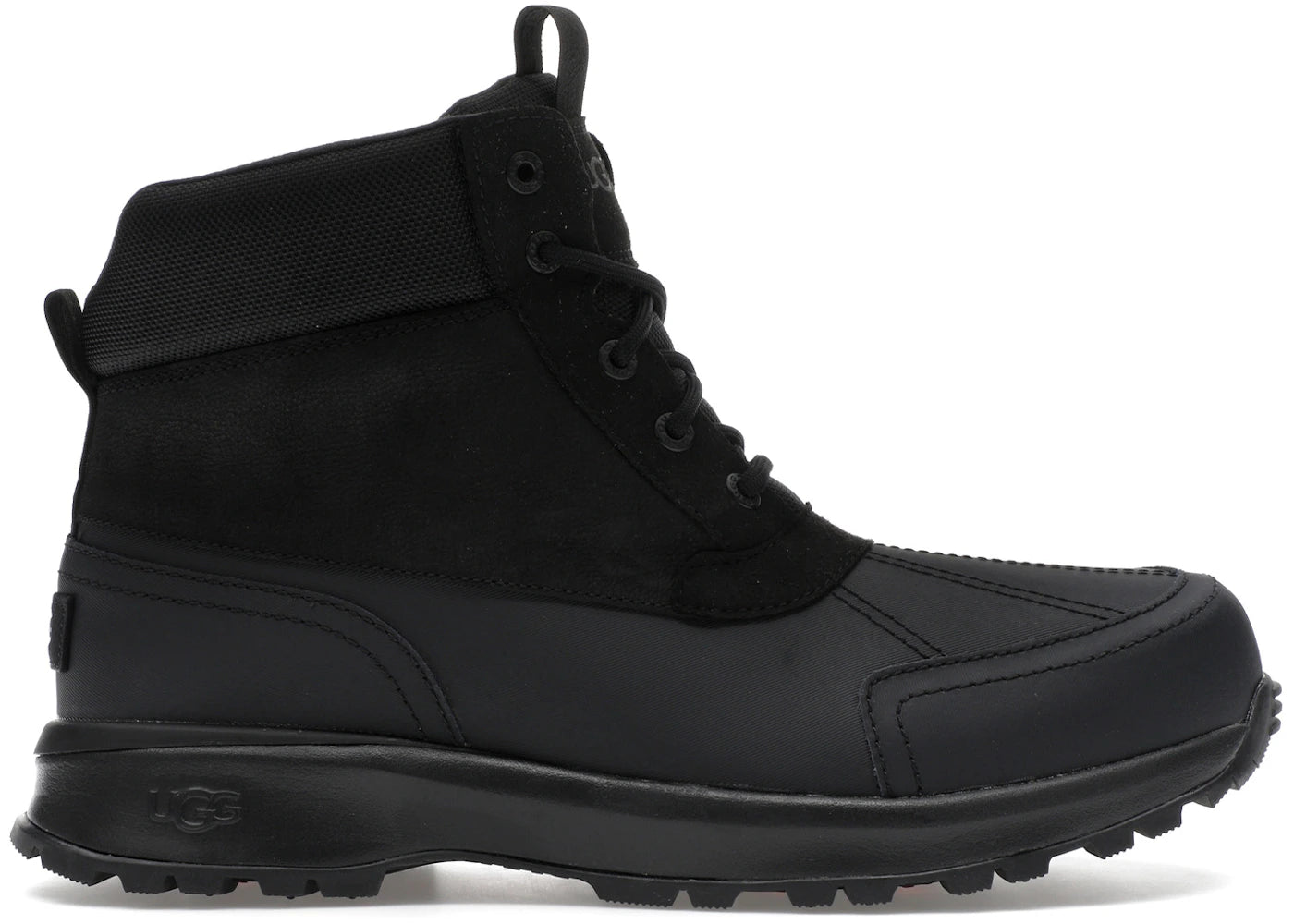 ugg emmett duck boot black