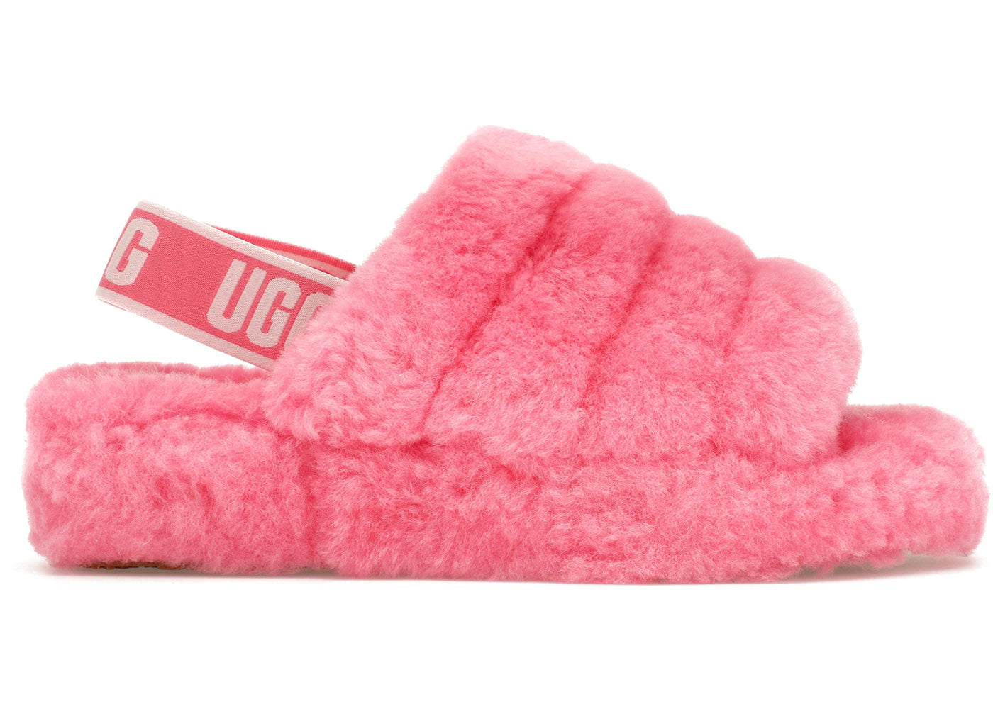 ugg fluff yeah slide pink rose (women's)