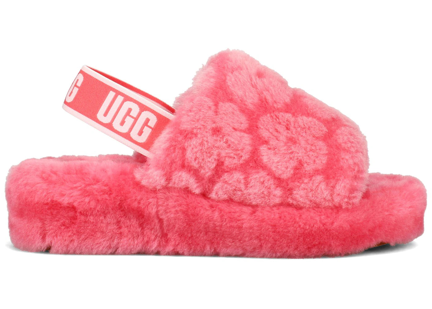 Ugg Fluff Yeah Slide Poppy Strawberry (Women'S) – Kicks Machine