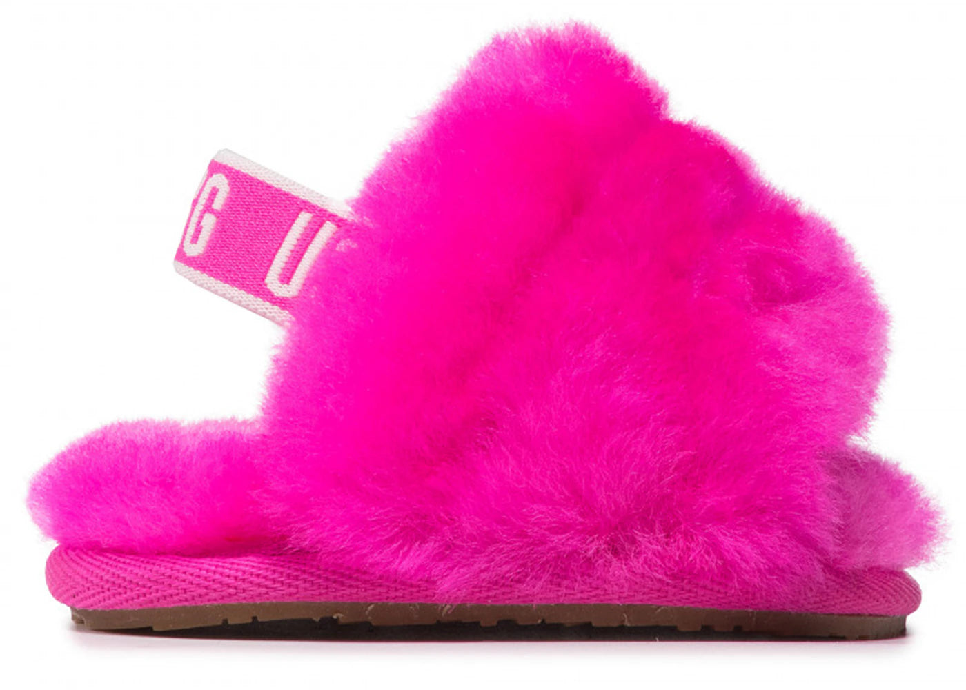 ugg fluff yeah slide rock rose (infant)