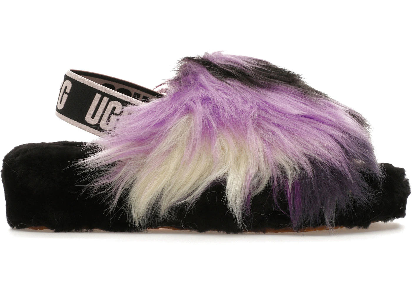 ugg fluff yeah slide tie dye magnolia (women's)