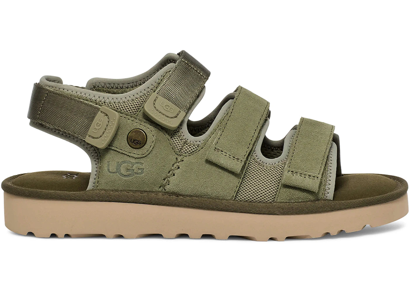 ugg goldencoast multistrap sandal shaded clover