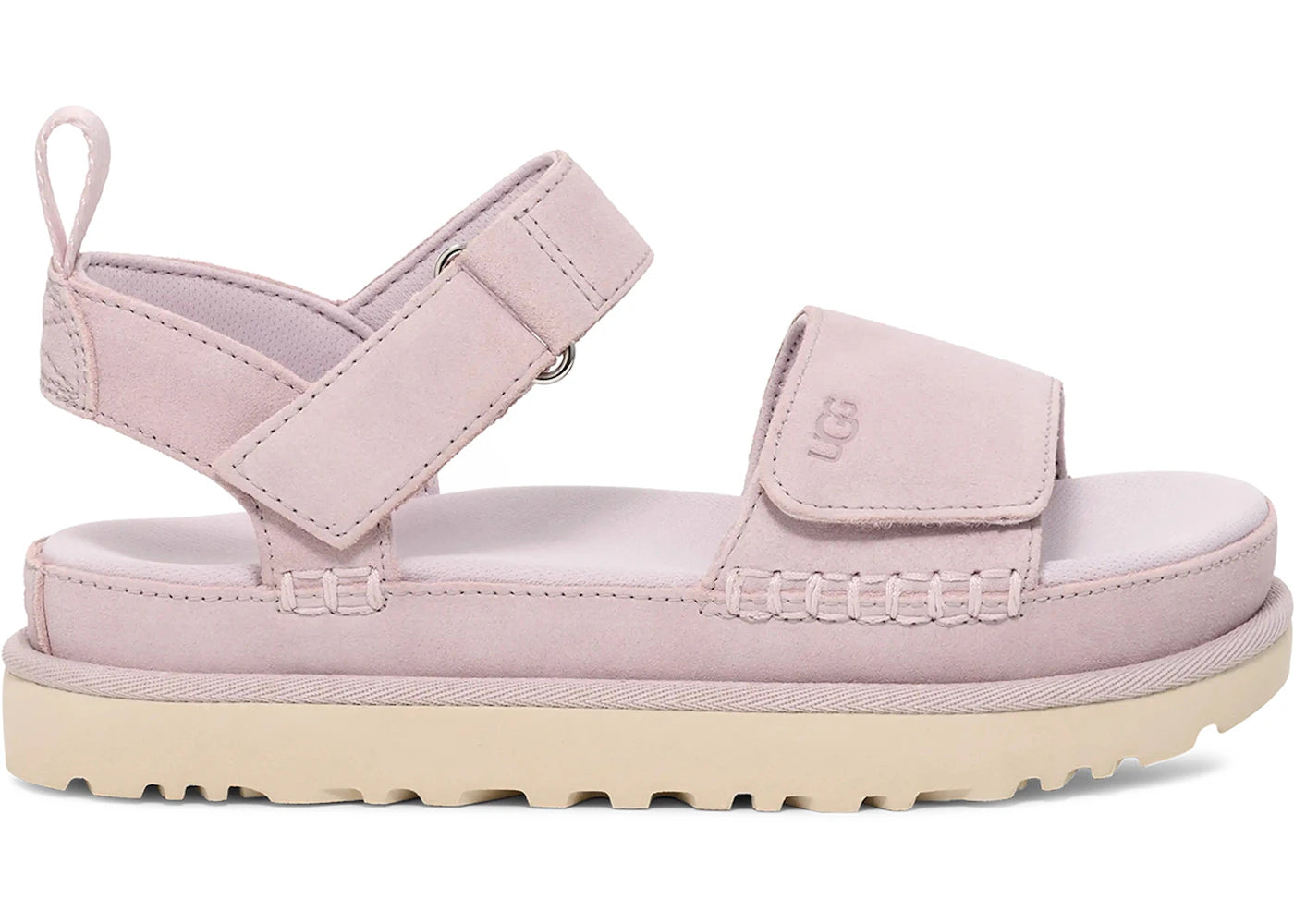 Ugg Goldenstar Platform Sandal Bay Fog (Women'S) UK