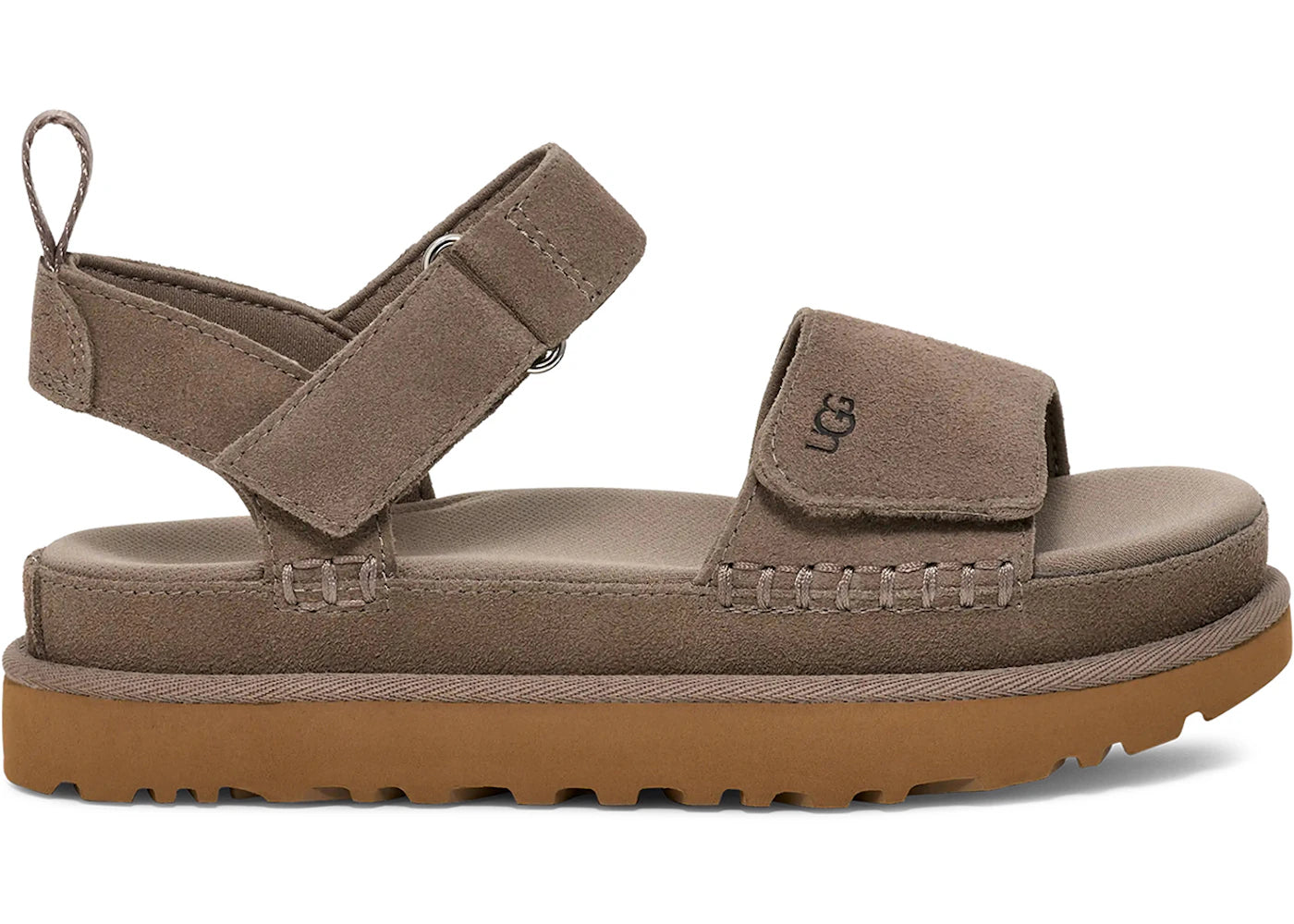 Ugg Goldenstar Platform Sandal Smoke Plume (Women'S) UK
