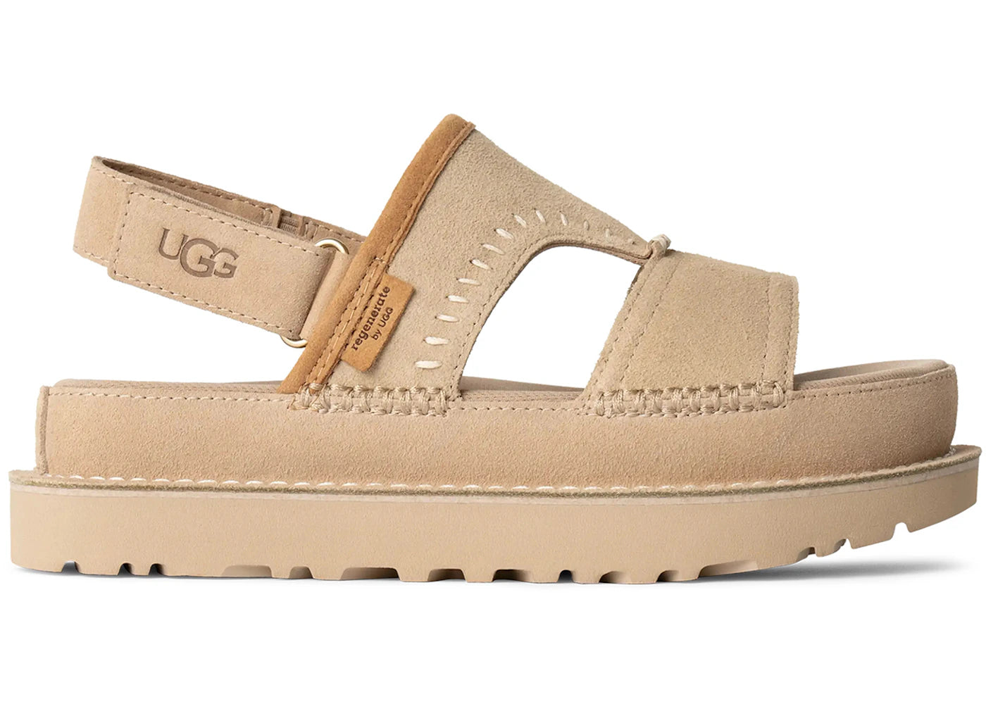 ugg goldenstar regenerate sandal sand (women's)