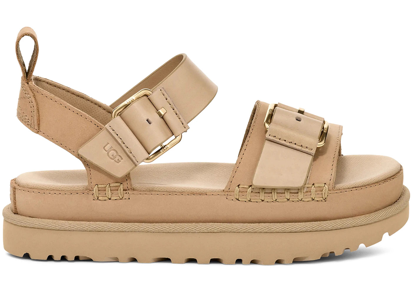 ugg goldenstar villa sandal mustard seed (women's)