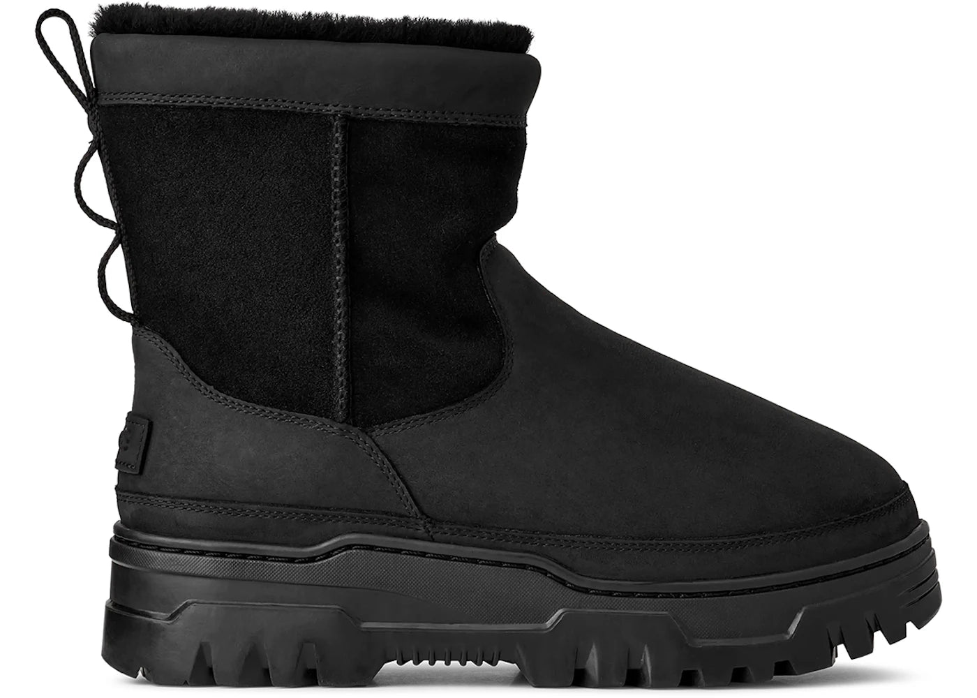 ugg heritage pull-on trailgazer boot black