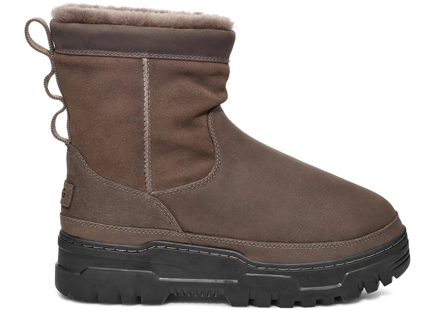 ugg heritage pull-on trailgazer boot thunder cloud