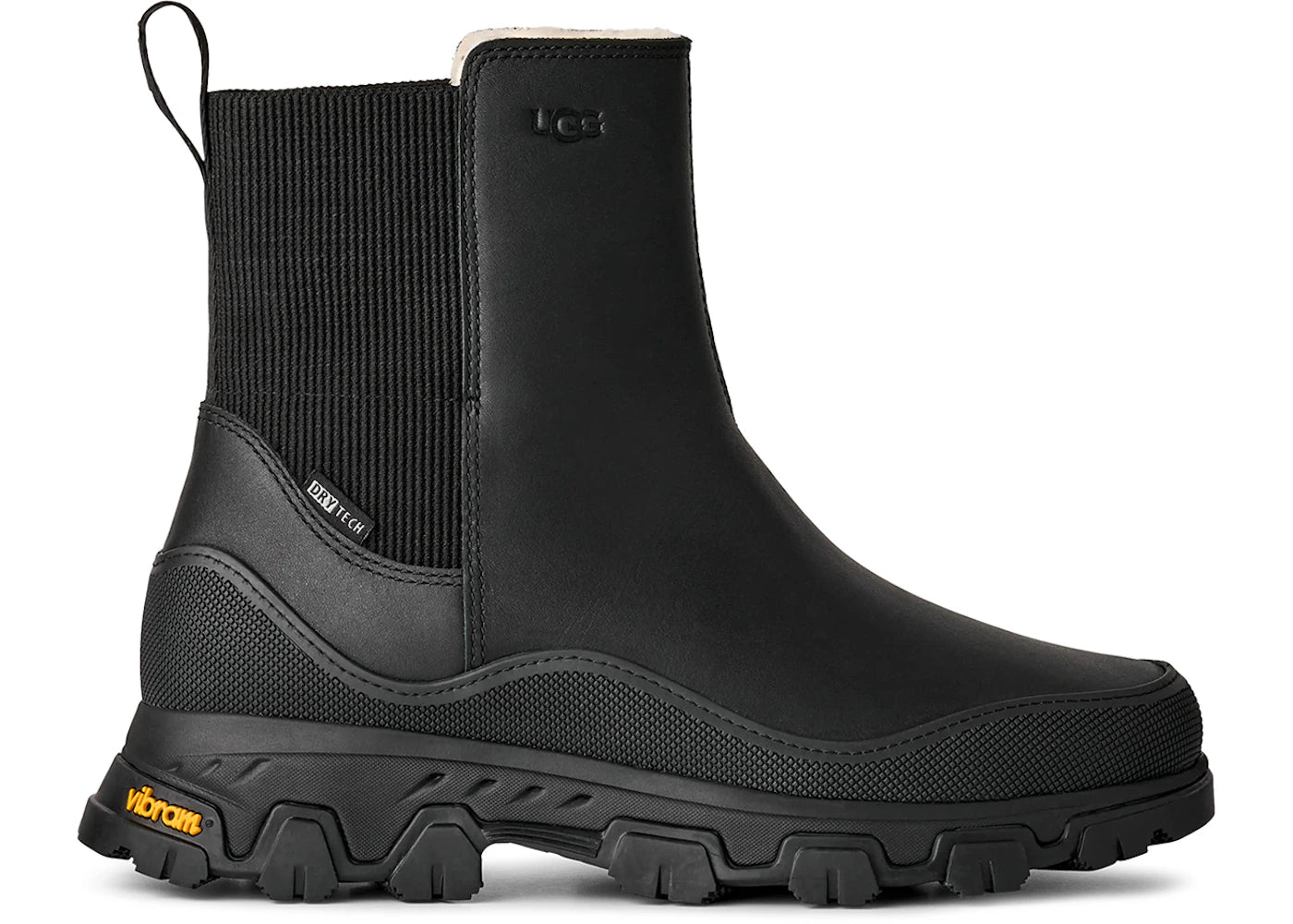 ugg metrotrek chelsea boot black (women's)