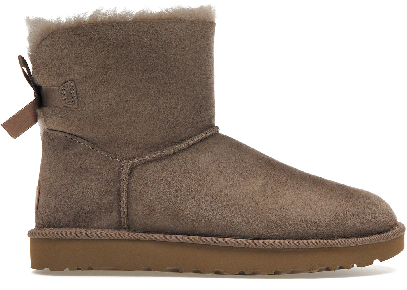 ugg mini bailey bow ii boot caribou (women's)