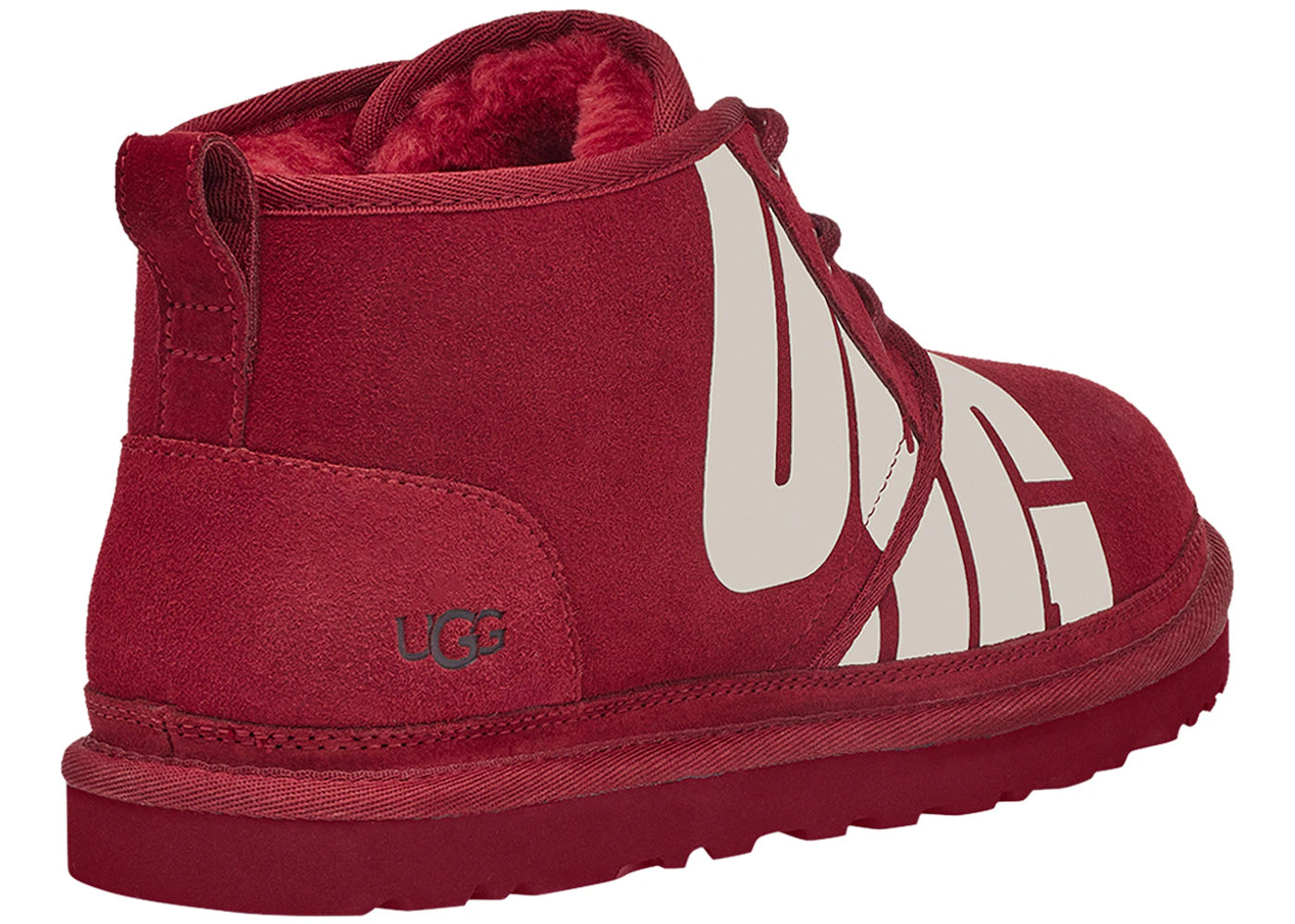 ugg neumel boot chopd red
