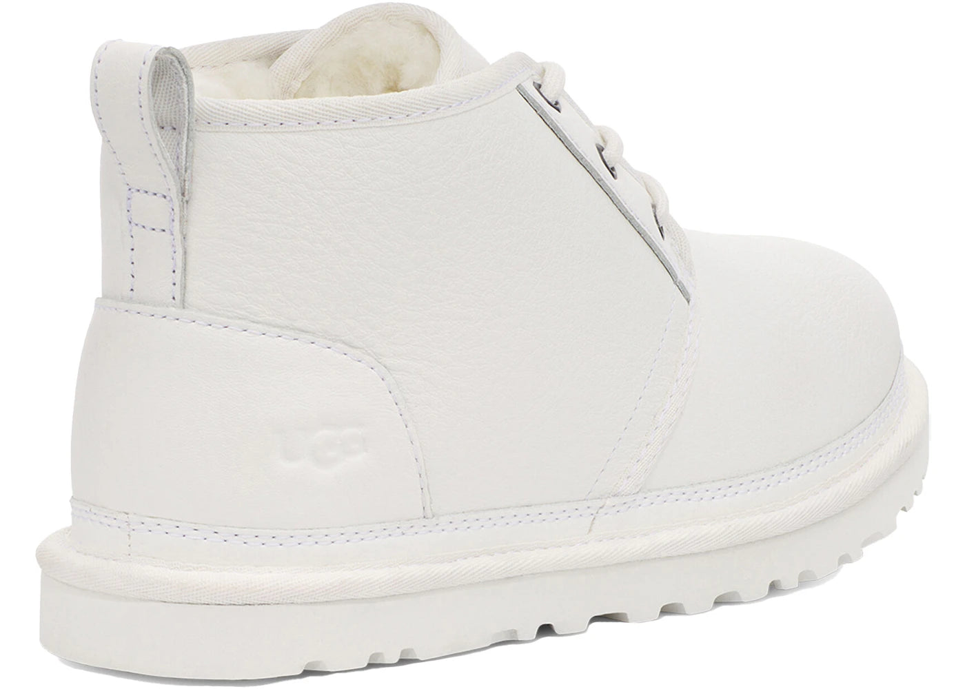 ugg neumel leather boot white
