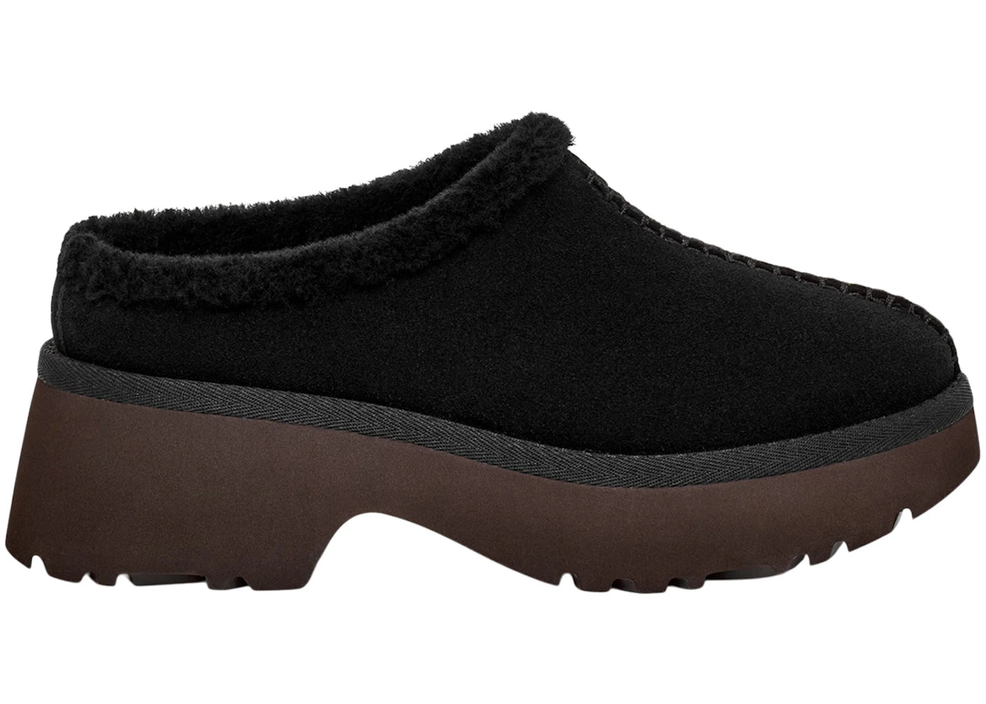 ugg new heights cozy clog black (women's)
