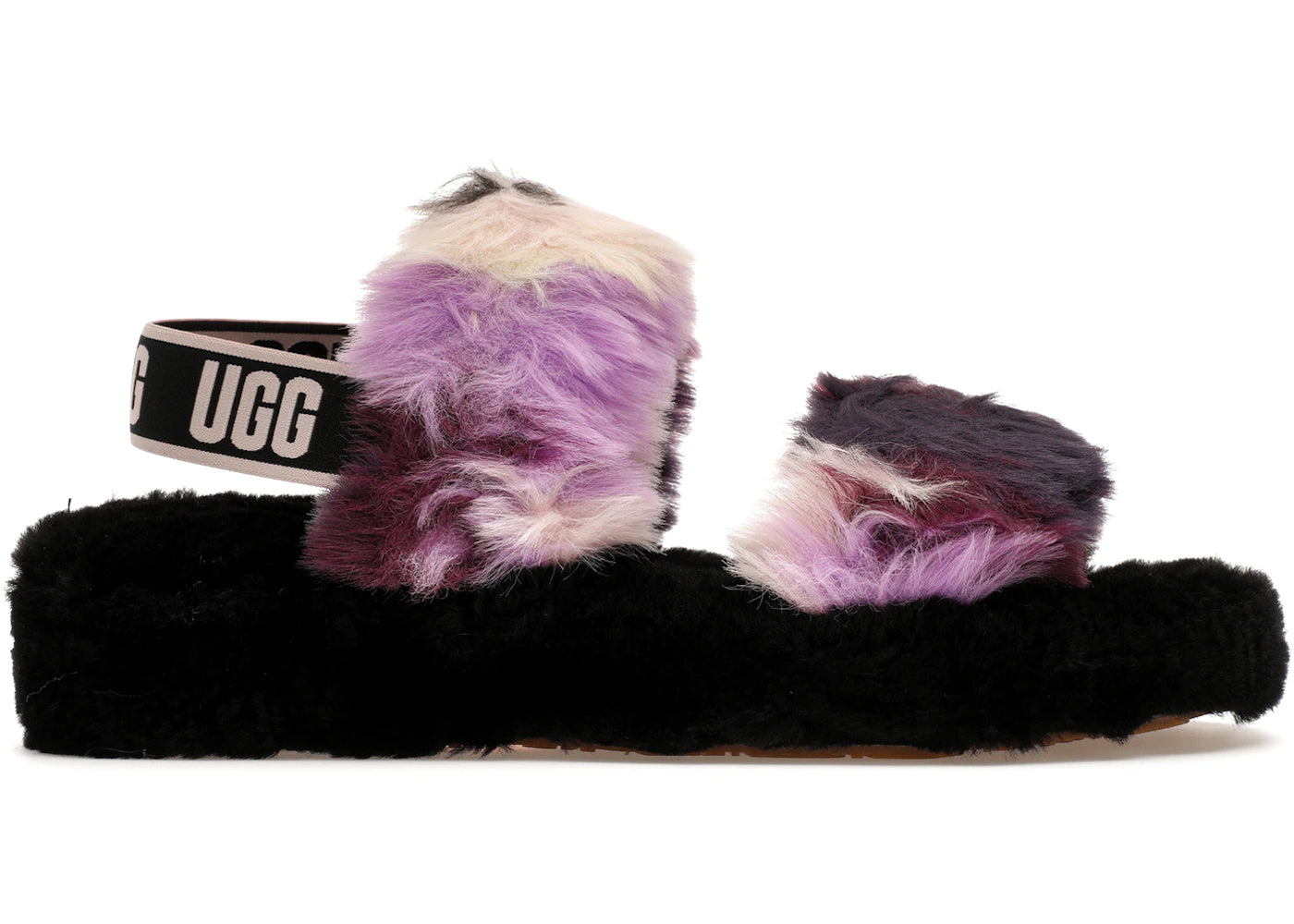 ugg oh yeah slide tie dye magnolia (women's)
