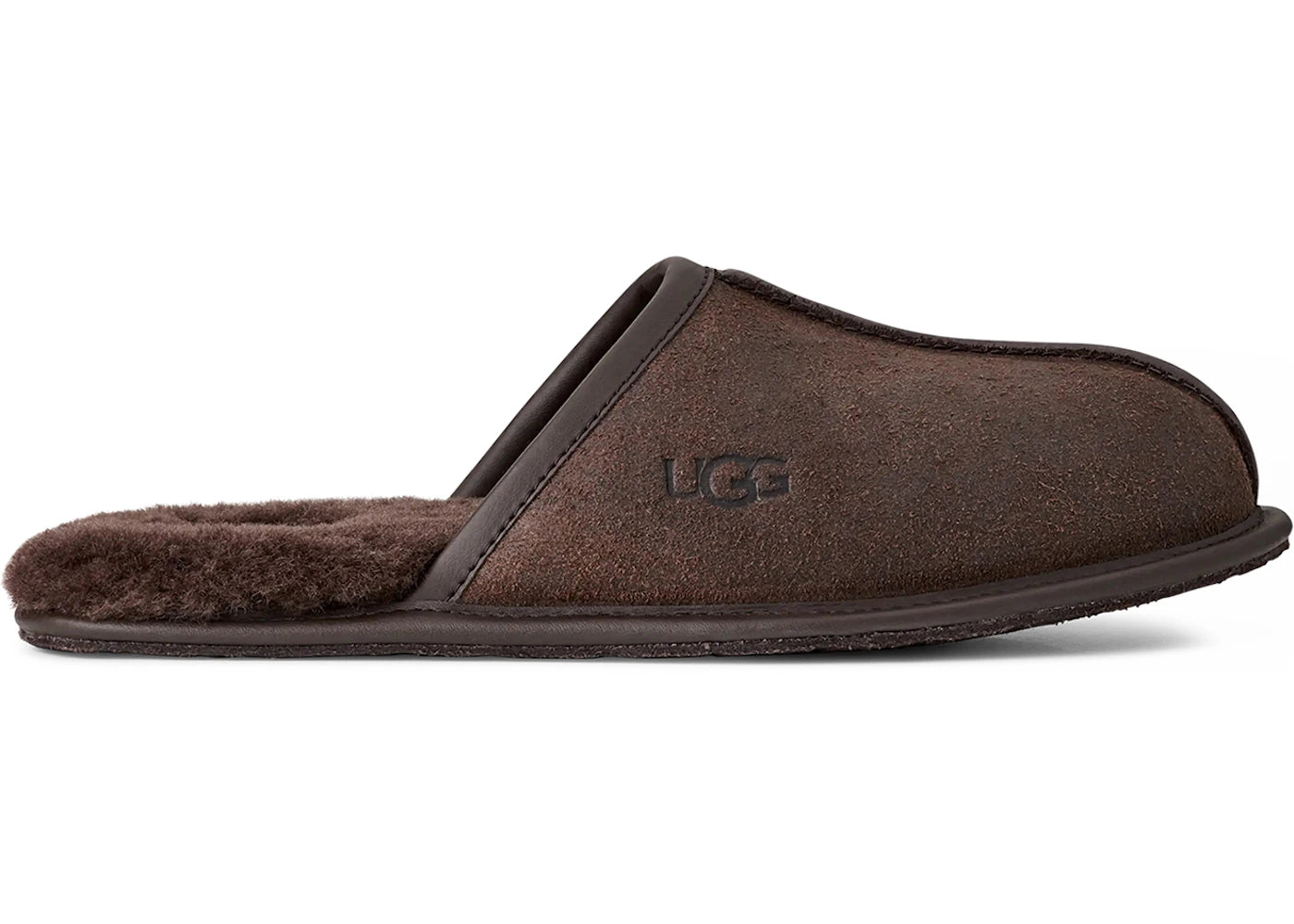 ugg scuff leather distressed slipper dusted cocoa