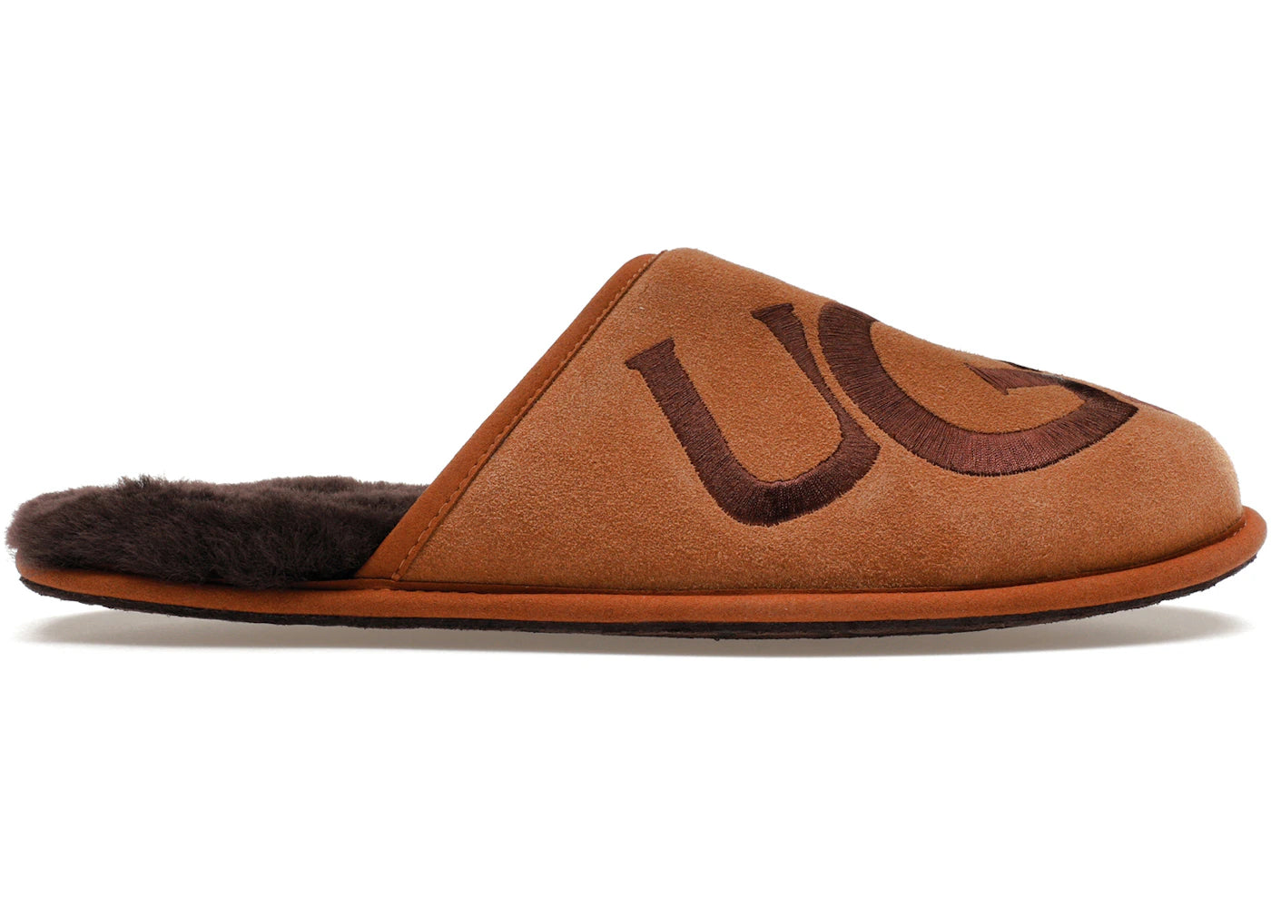 ugg scuff logo slipper chestnut espresso