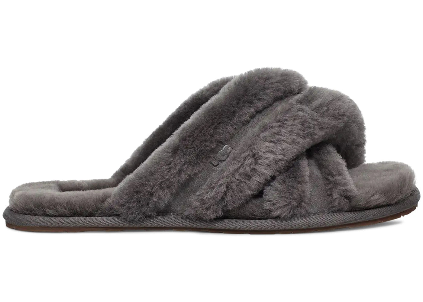 ugg scuffita slipper charcoal (women's)