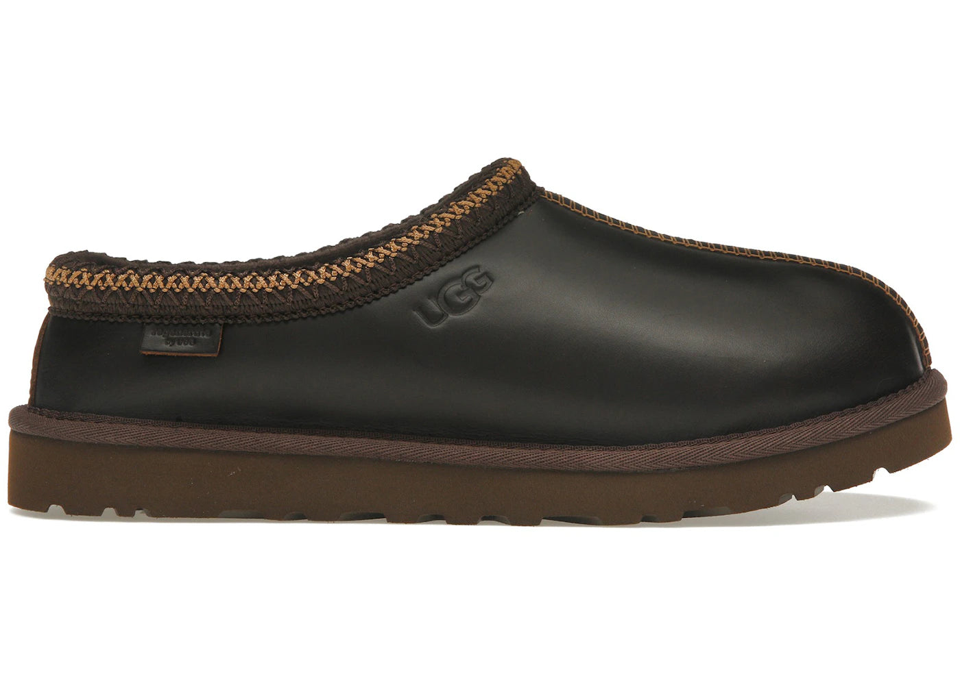 ugg tasman lthr regen slipper ironwood