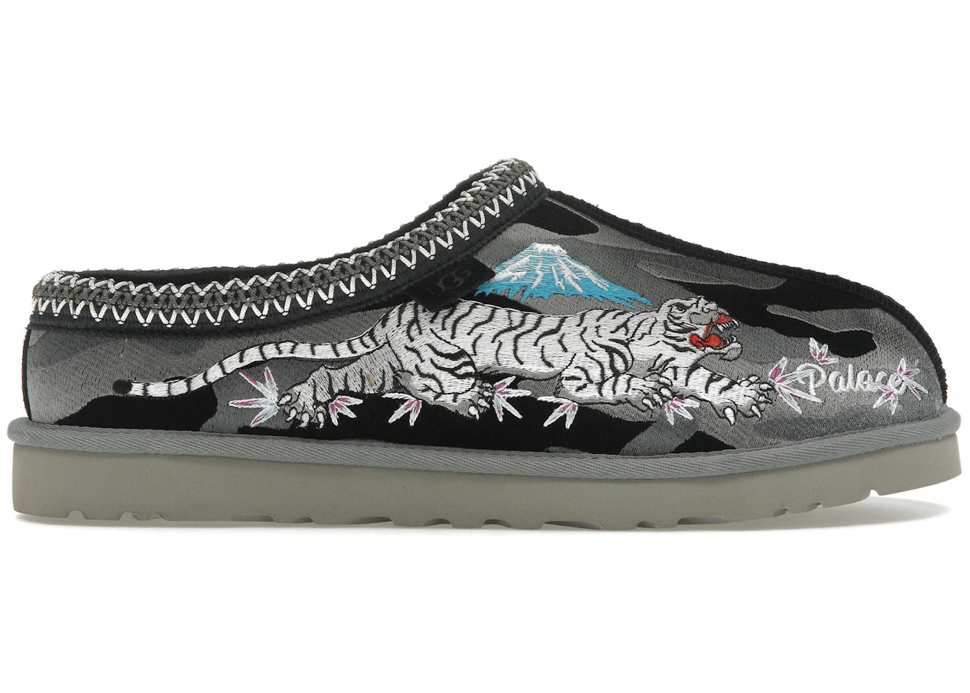 ugg tasman slipper palace black camo