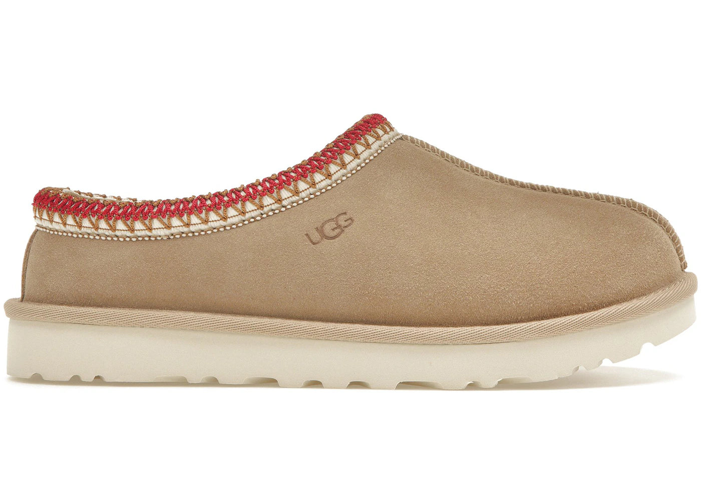 ugg tasman slipper sand dark cherry (women's)