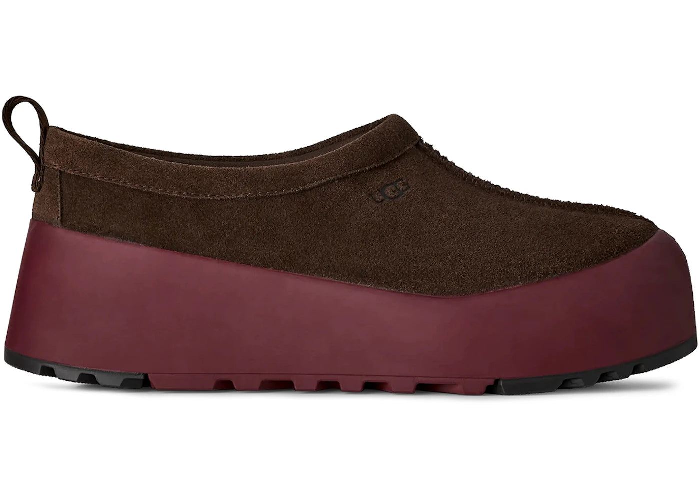 ugg tasman streetscape slipper dusted cocoa wild grape (women's)