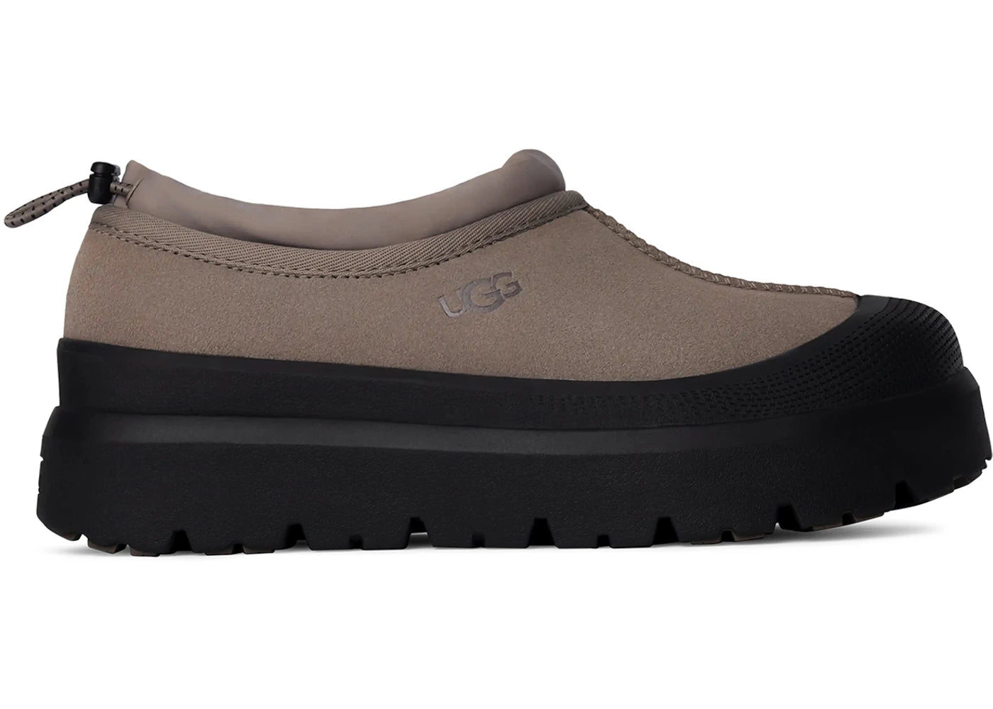 ugg tasman weather hybrid slipper smoke plume black