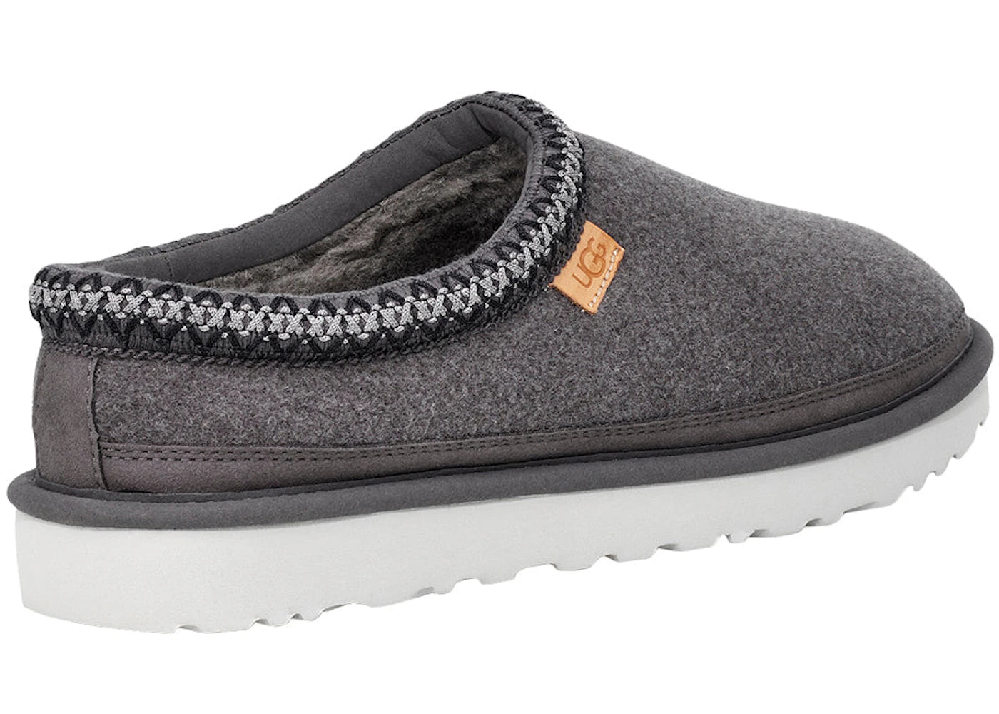 ugg tasman wool slipper grey