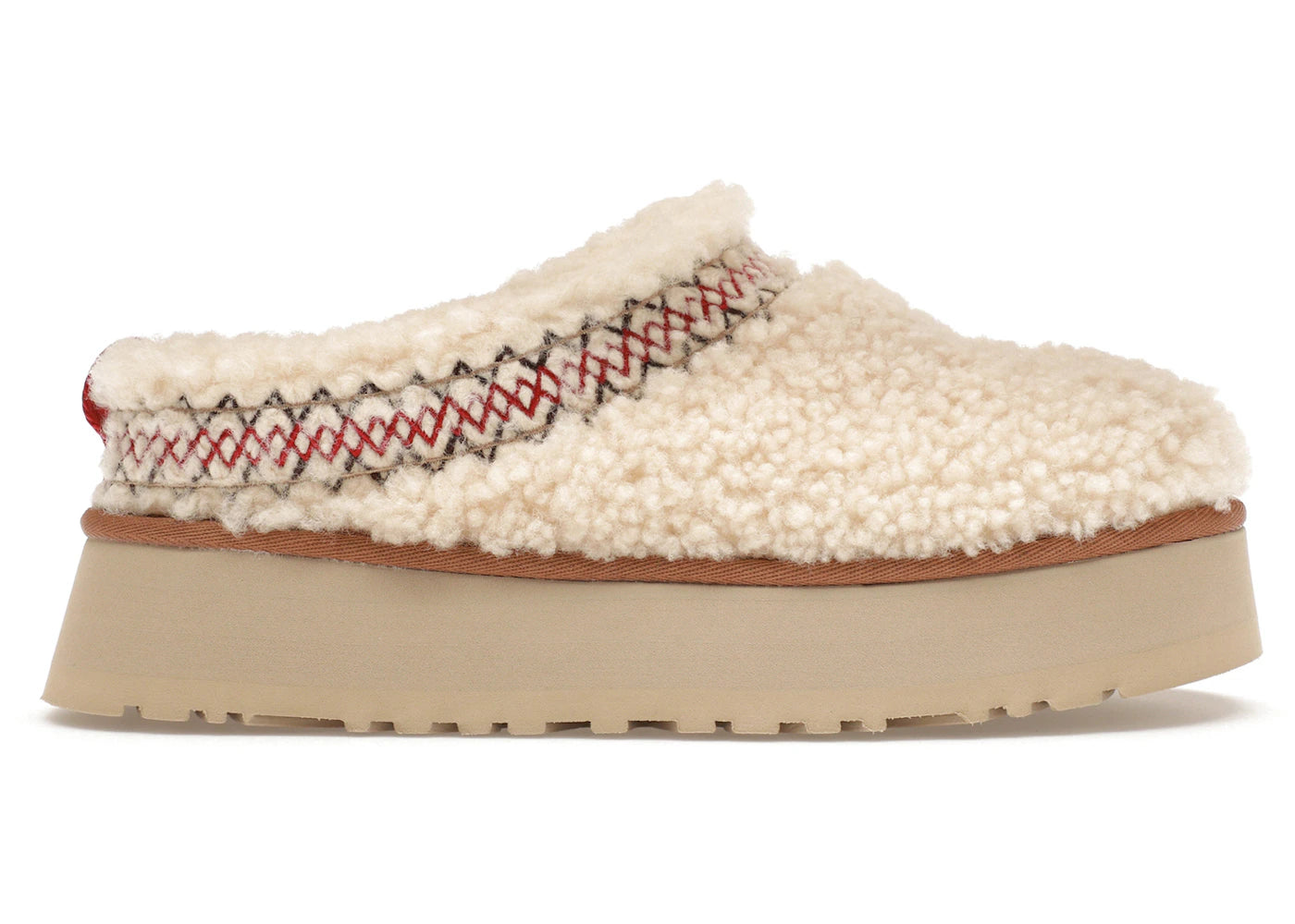 ugg tazz slipper heritage braid natural (women's)