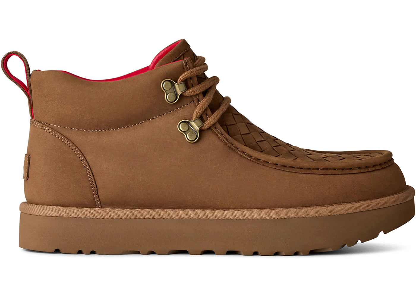 ugg woven boot ambush chestnut