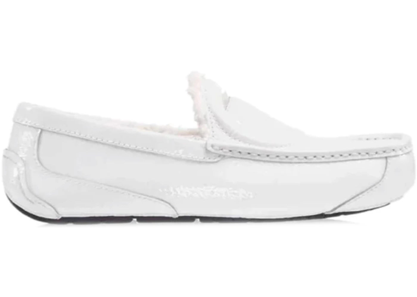 ugg x telfar loafer crinkle white