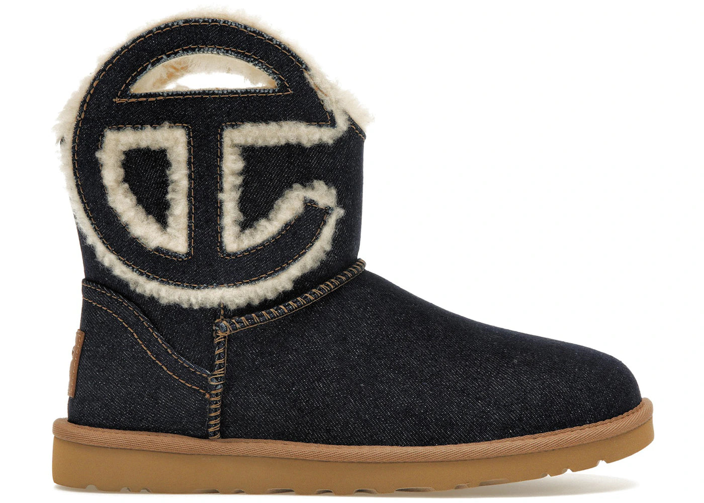 ugg x telfar logo mini denim