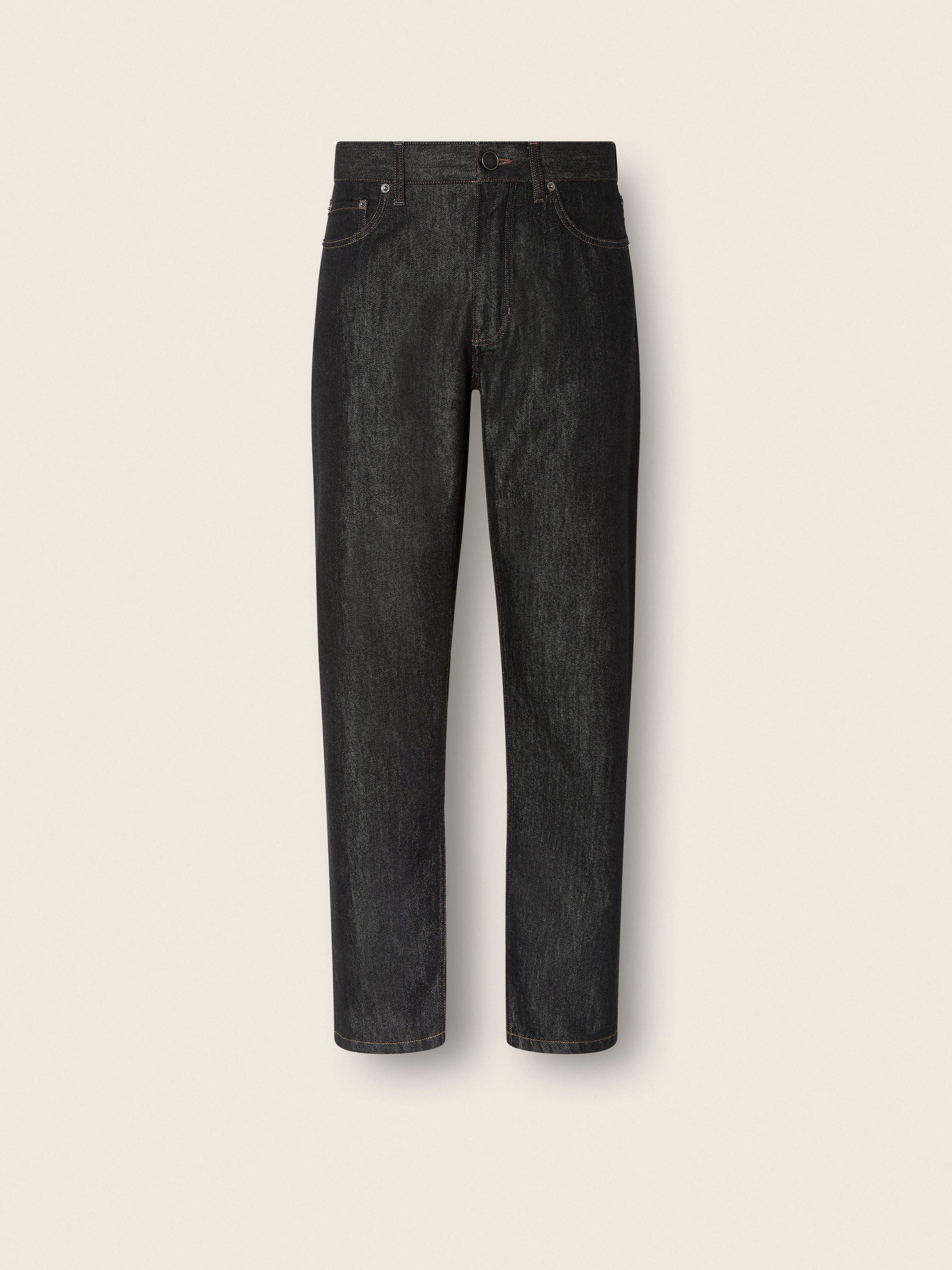 Zegna Black Rinse-Washed Cotton And Silk Roccia Jeans