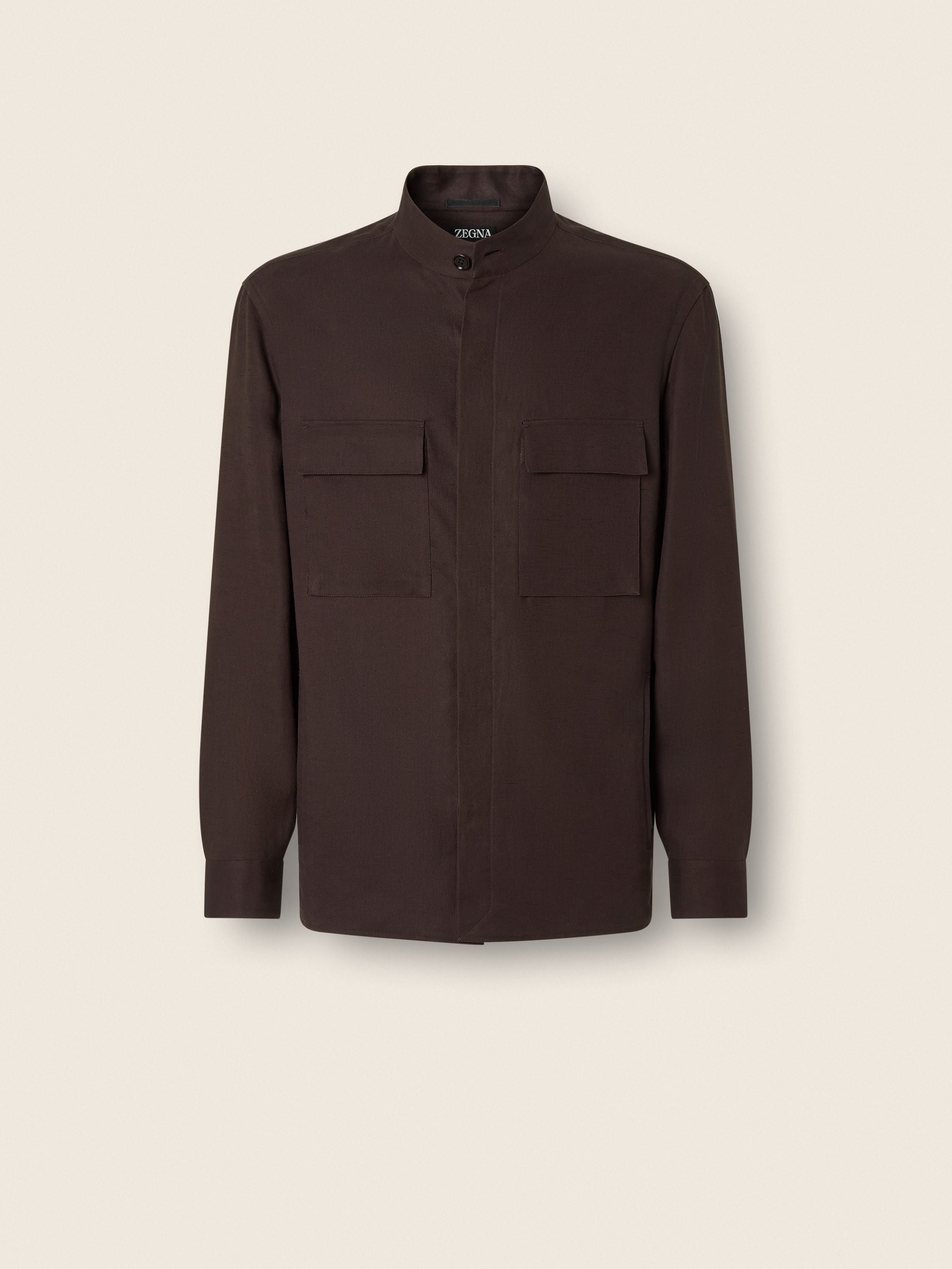Zegna Oasi Lino Overshirt