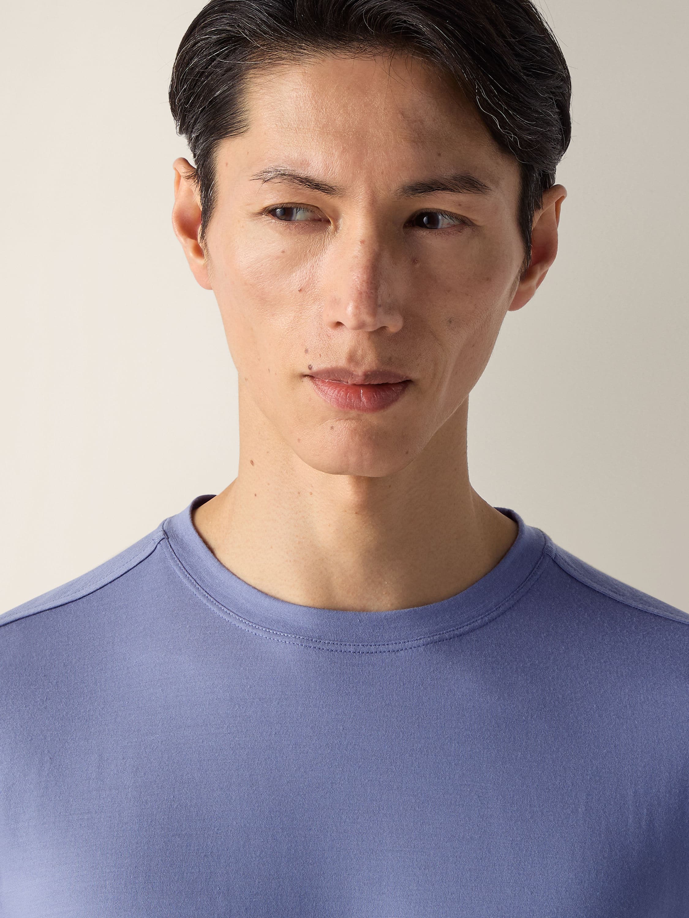 Zegna Lilac Vellus Aureum T-Shirt