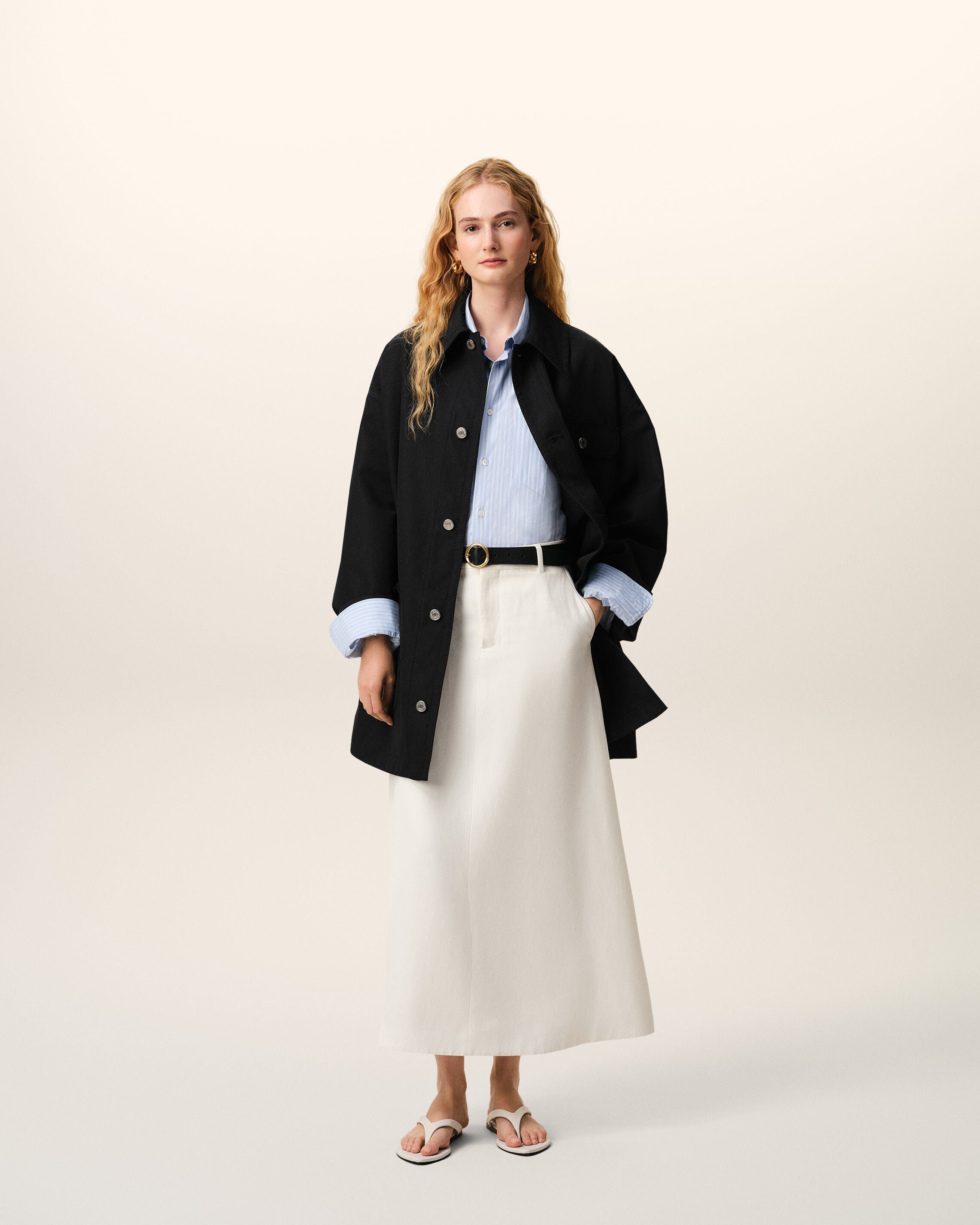 AmiParis Black New Wool Worker Jacket