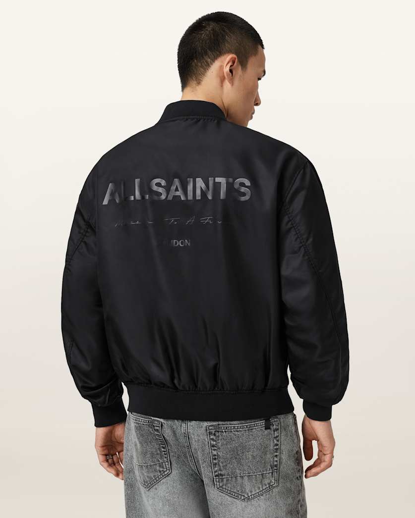 AllSaints Future Bomber Jacket Black