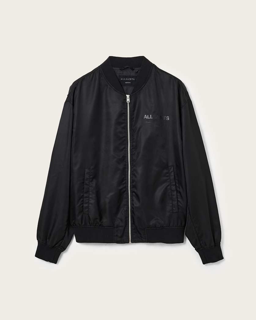 AllSaints Future Bomber Jacket Black