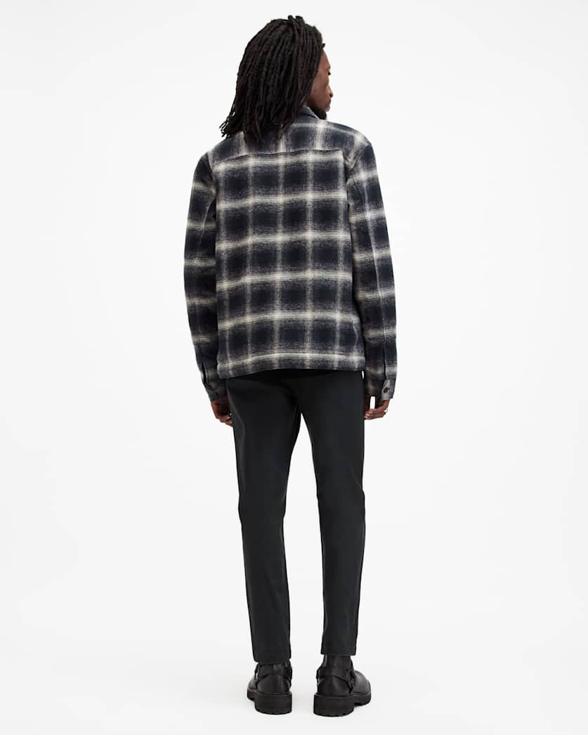 AllSaints Walde Skinny Fit Chino Pants Potion Blue