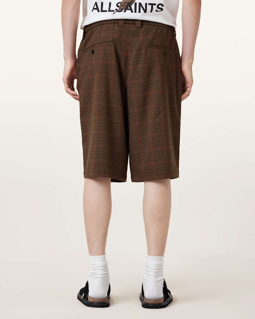 AllSaints Newell Shorts Coin Brown