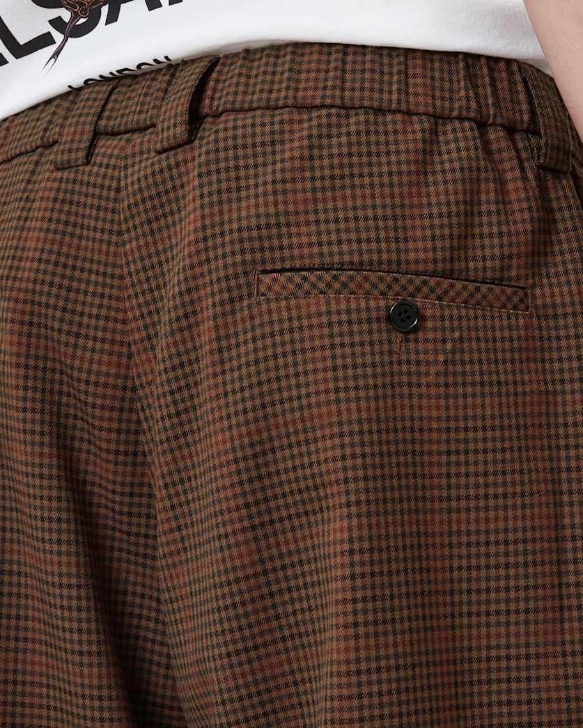 AllSaints Newell Shorts Coin Brown
