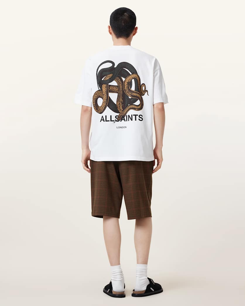AllSaints Newell Shorts Coin Brown